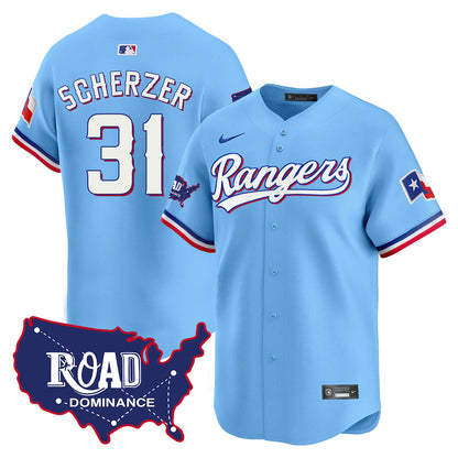 Rangers 2024 Limited Jersey TLA - Road Dominance - All Stitched