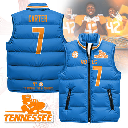 Tennessee Volunteers Unisex Puffer Vest