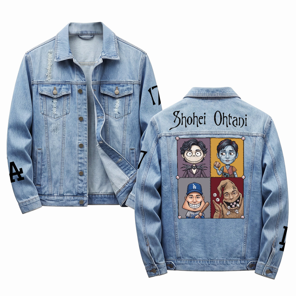 LAD Fan #17 Nightmare Edition Limited Denim Jacket - Printed