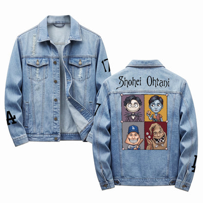 LAD Fan #17 Nightmare Edition Limited Denim Jacket - Printed