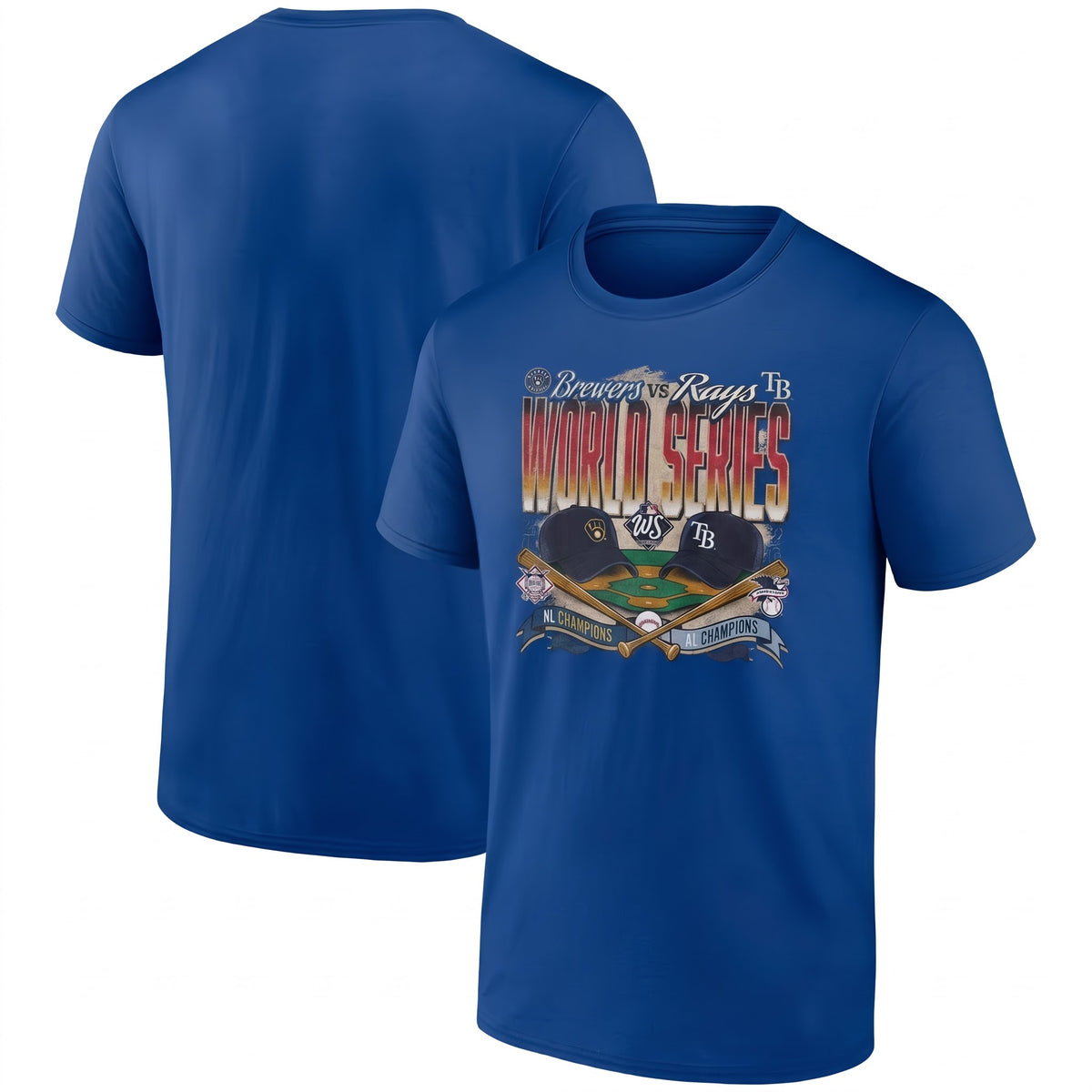 TBR vs. MIL 2026 World Series Matchup Style One Side T-Shirt - Printed V3