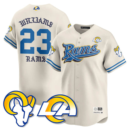 LAR Born x Raised Baseball Jersey - All Stitched