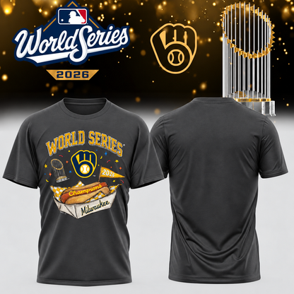 MIL World Series Champions One Side T-Shirt - Printed V40