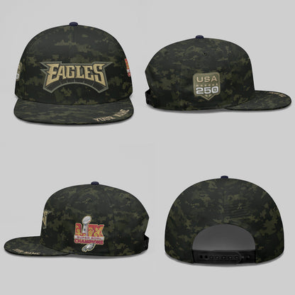 PHI Salute To Service Edition Snapback Cap - Printed