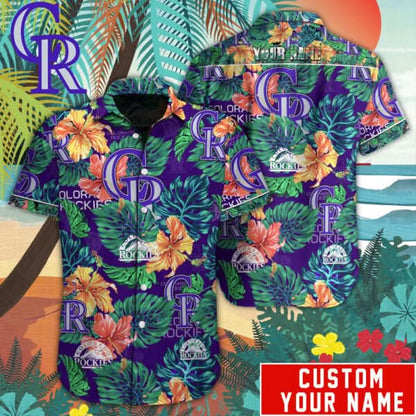 CR Special Hawaiian Design Button Shirt V2304 - The Lucky Shops