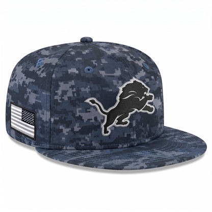DET Salute To Service 2026 Edition Snapback Cap - Printed