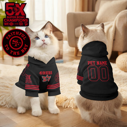 SF Stranger Things Pet Hoodie