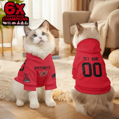 NE Stranger Things Pet Hoodie
