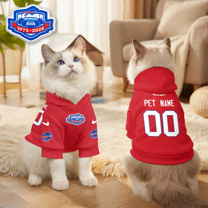 BUF “Rivalries” Pet Hoodie