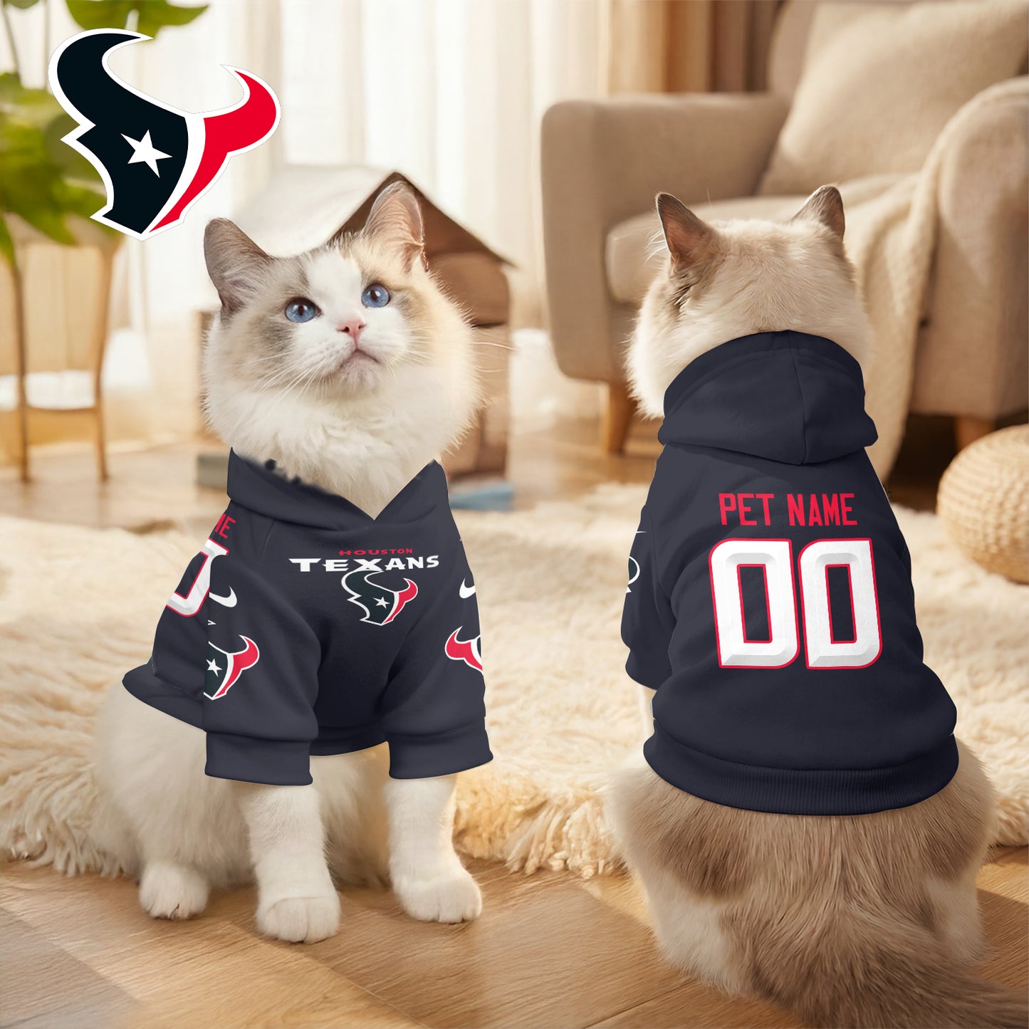 HOU Pet Hoodie