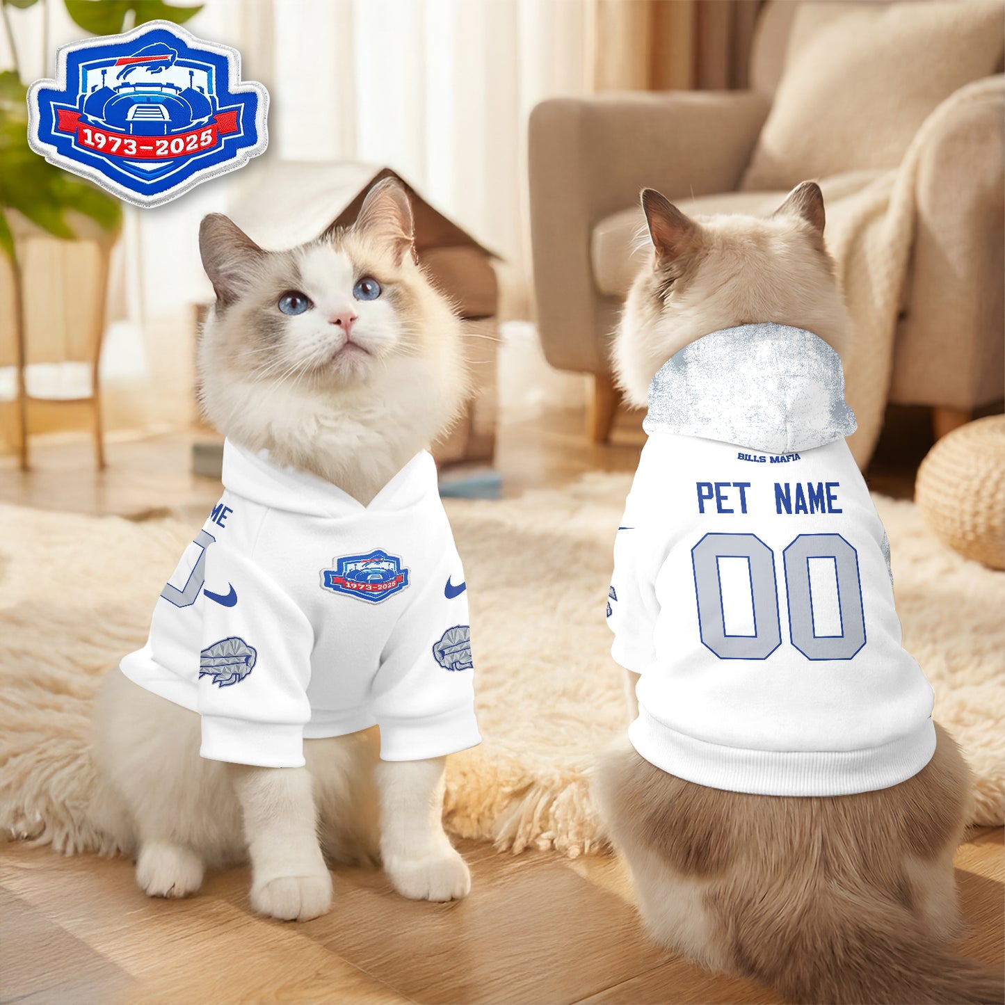 BUF “Rivalries” Pet Hoodie