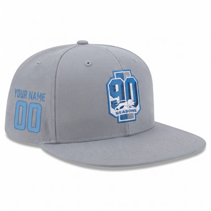 DET 90 Seasons Patch Personalized Snapback Cap - Printed