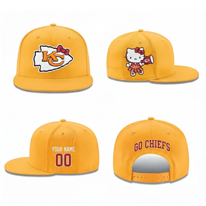 KC x Meow KT Personalized Snapback Cap - Printed