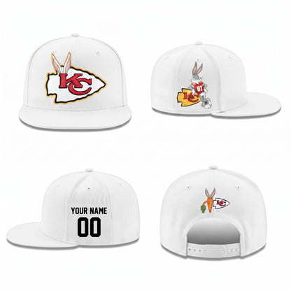KC x Bunny Personalized Snapback Cap - Printed