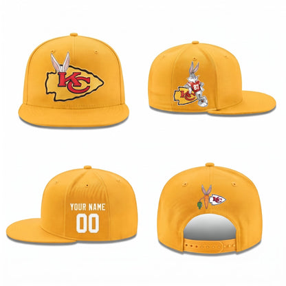 KC x Bunny Personalized Snapback Cap - Printed