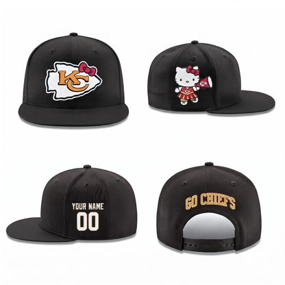 KC x Meow KT Personalized Snapback Cap - Printed