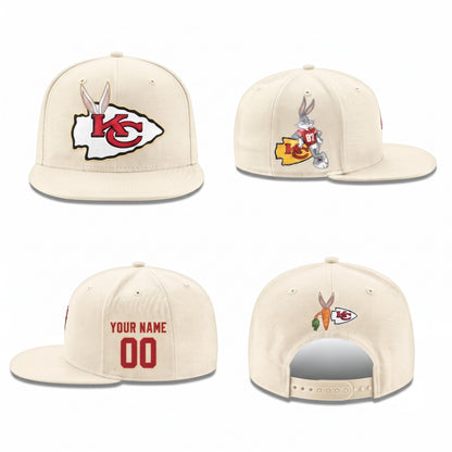 KC x Bunny Personalized Snapback Cap - Printed