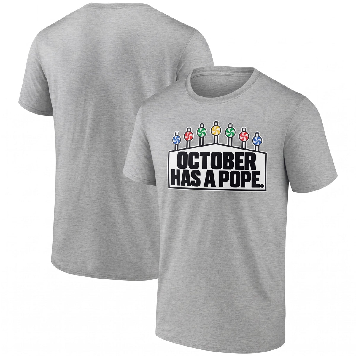 CWS October Has A Pope One Side T-Shirt - Printed