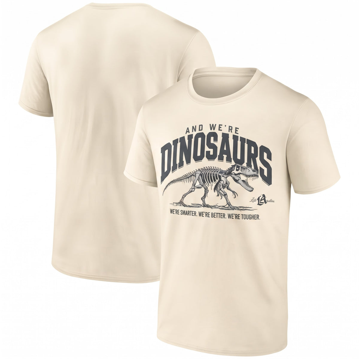 LAD We Are Dinosaurs One Side T-Shirt - Printed