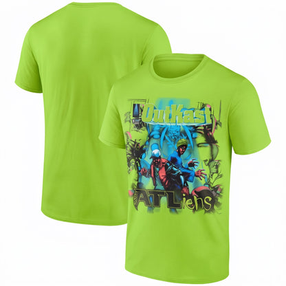 ATL x OKA 30th Anniversary ATLiens One Side T-Shirt - Printed