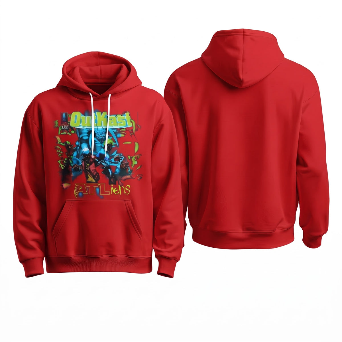 ATL x OKA 30th Anniversary ATLiens 2D Hoodie - Printed