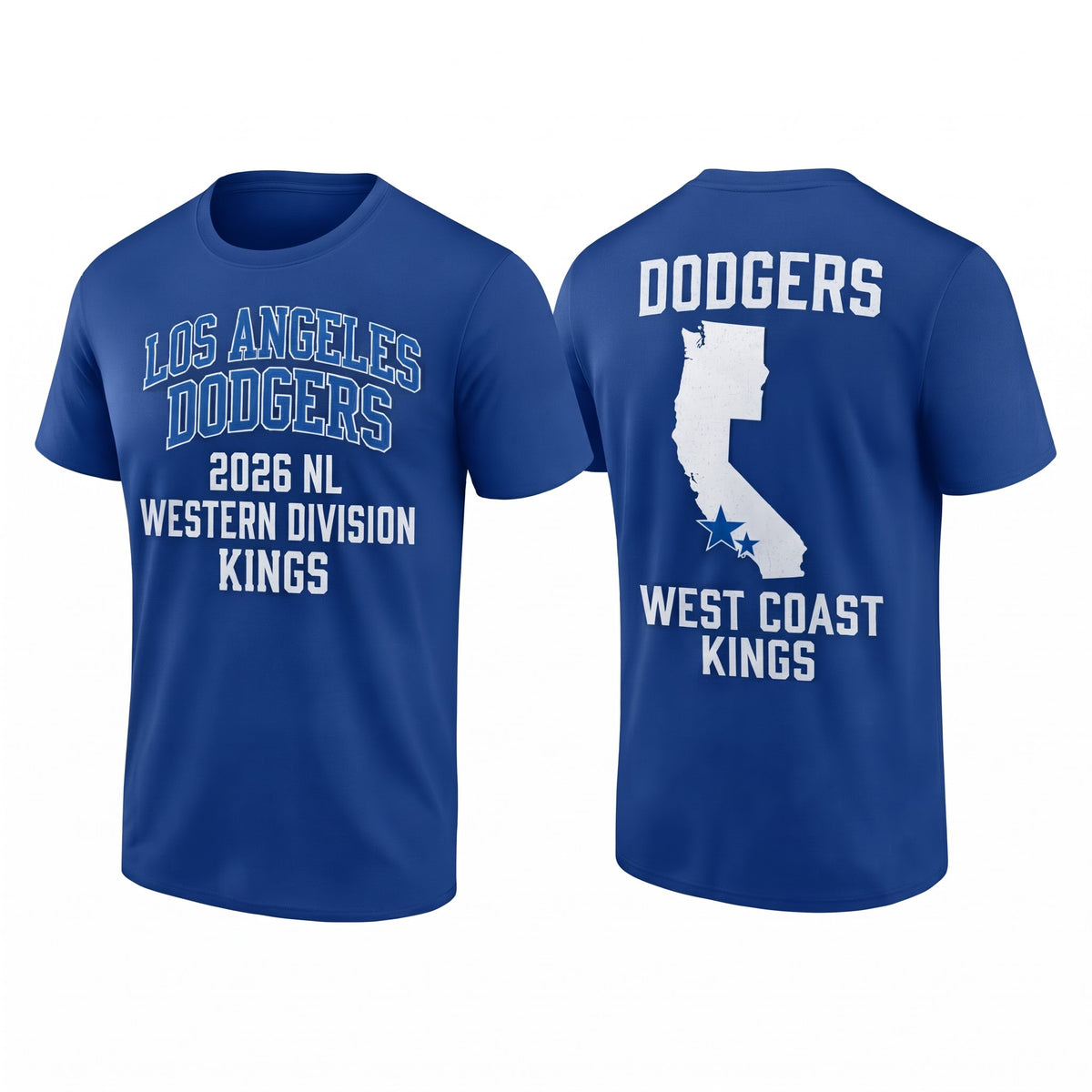 SEA 2026 NL West Champs Two Sides T-Shirt - Printed V2