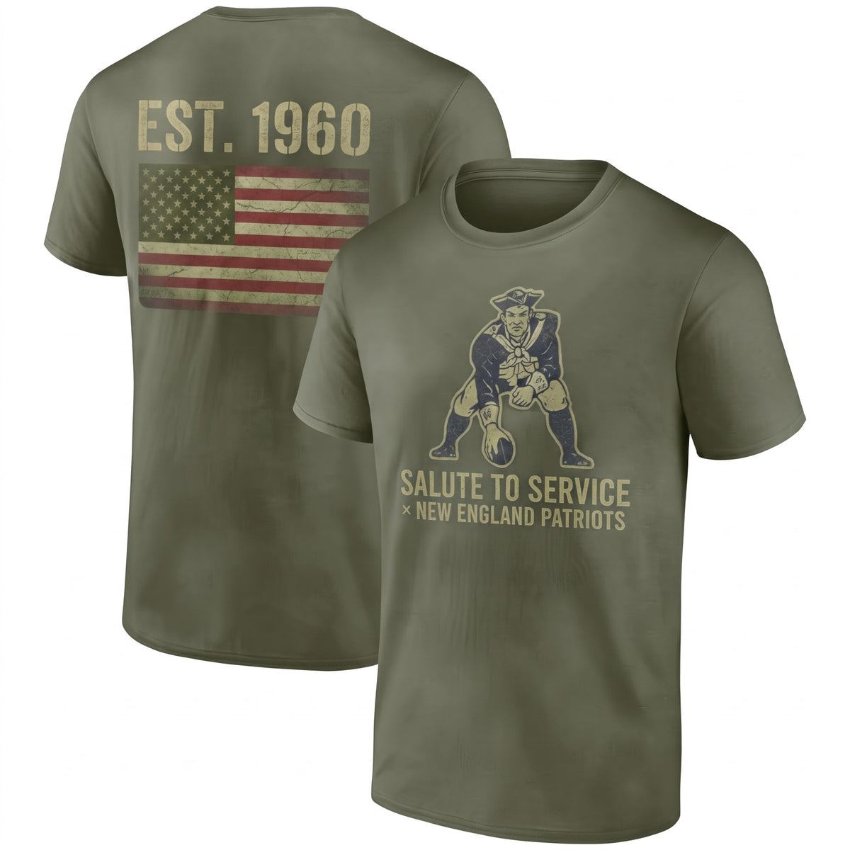 NE x Salute To Service 2026 Collection Two Sides T-Shirt - Printed V2