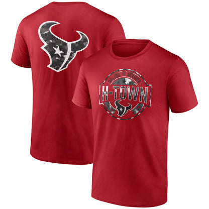 HOU x Salute To Service 2026 Edition Two Sides T-Shirt - Printed V4