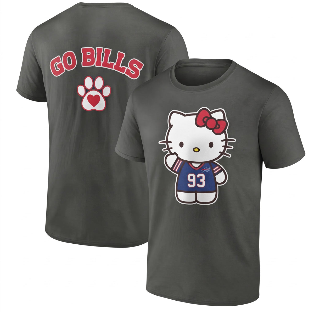 BUF x Meow KT 2026 Collection Two Side T-Shirt - Printed V2