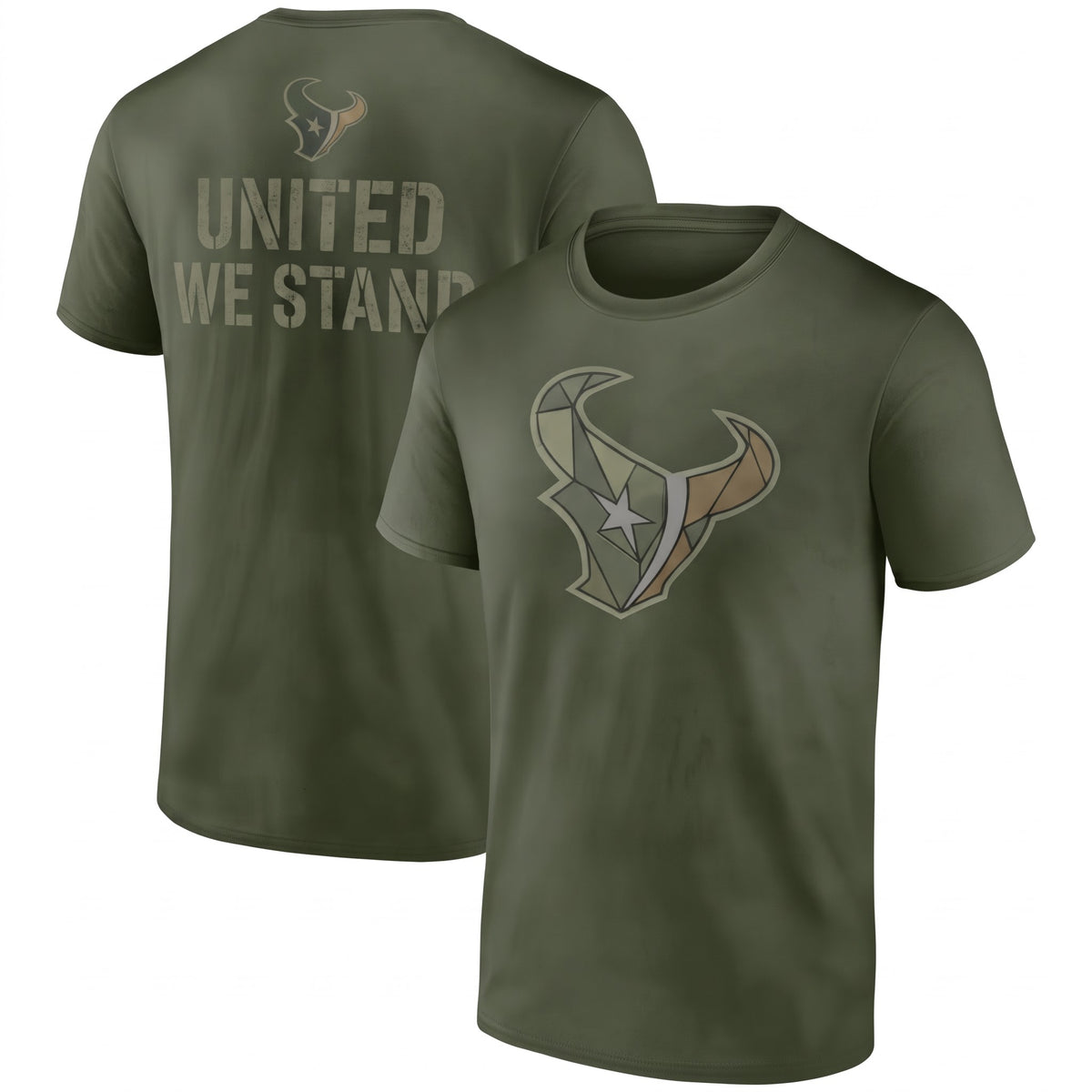 HOU x Salute To Service 2026 Edition Two Sides T-Shirt - Printed V1