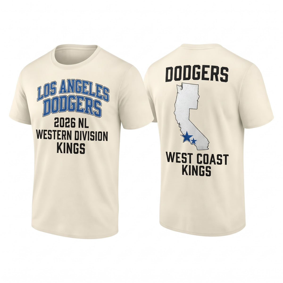SEA 2026 NL West Champs Two Sides T-Shirt - Printed V2