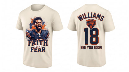 CHI Faith over Fear #18 Caleb Two Sides T-Shirt - Printed