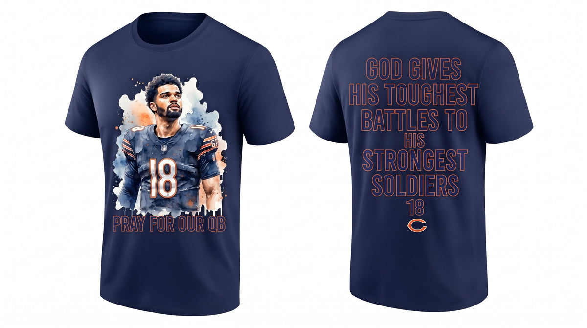 CHI Pray For Caleb Two Sides T-Shirt - Printed