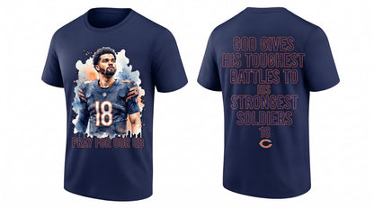 CHI Pray For Caleb Two Sides T-Shirt - Printed