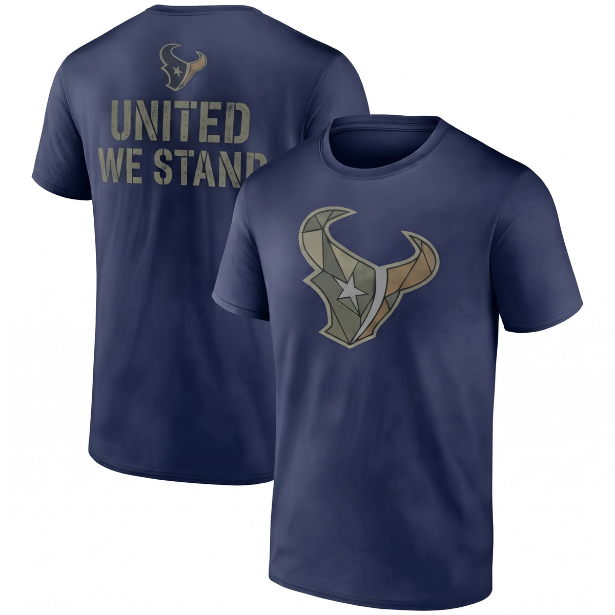 HOU x Salute To Service 2026 Edition Two Sides T-Shirt - Printed V1