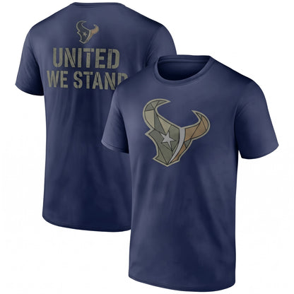 HOU x Salute To Service 2026 Edition Two Sides T-Shirt - Printed V1