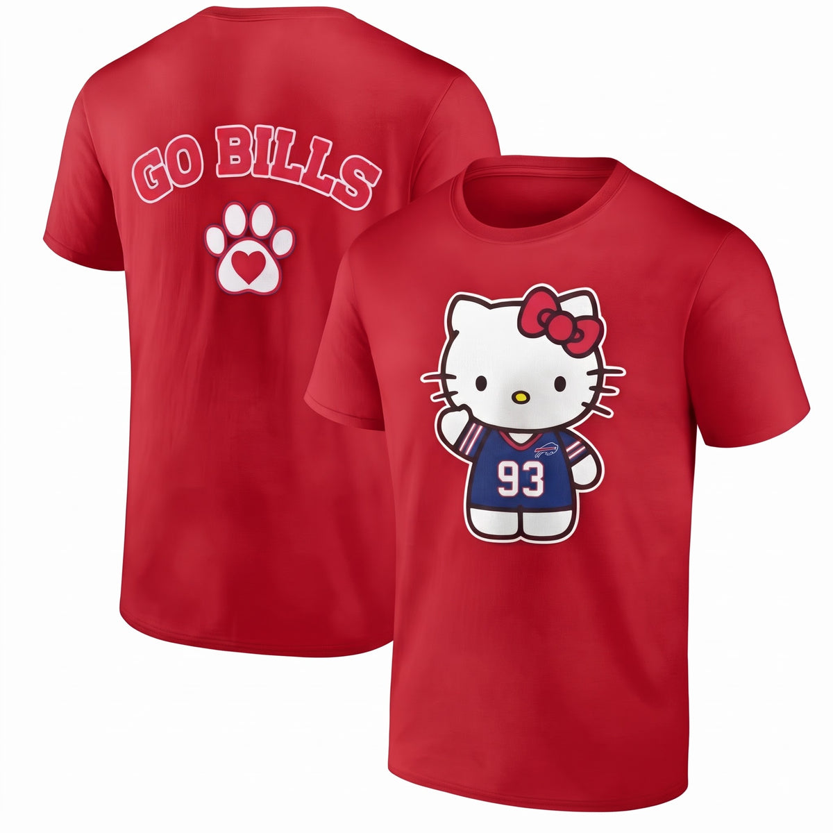 BUF x Meow KT 2026 Collection Two Side T-Shirt - Printed V2