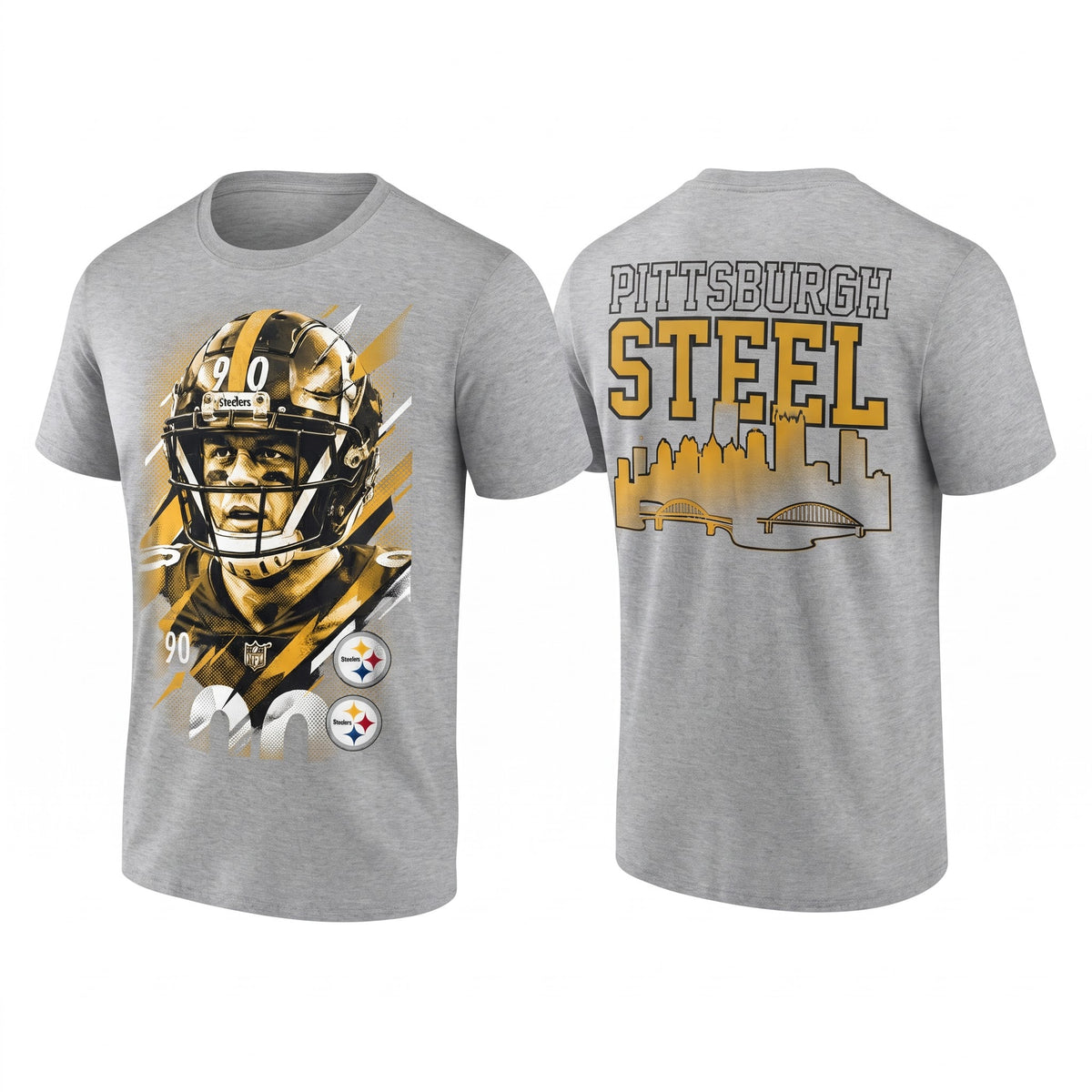 PIT TJ. Watt #90 Two Sides T-Shirt - Printed V3