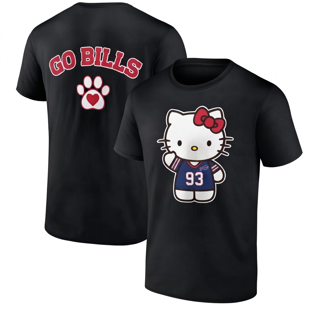 BUF x Meow KT 2026 Collection Two Side T-Shirt - Printed V2