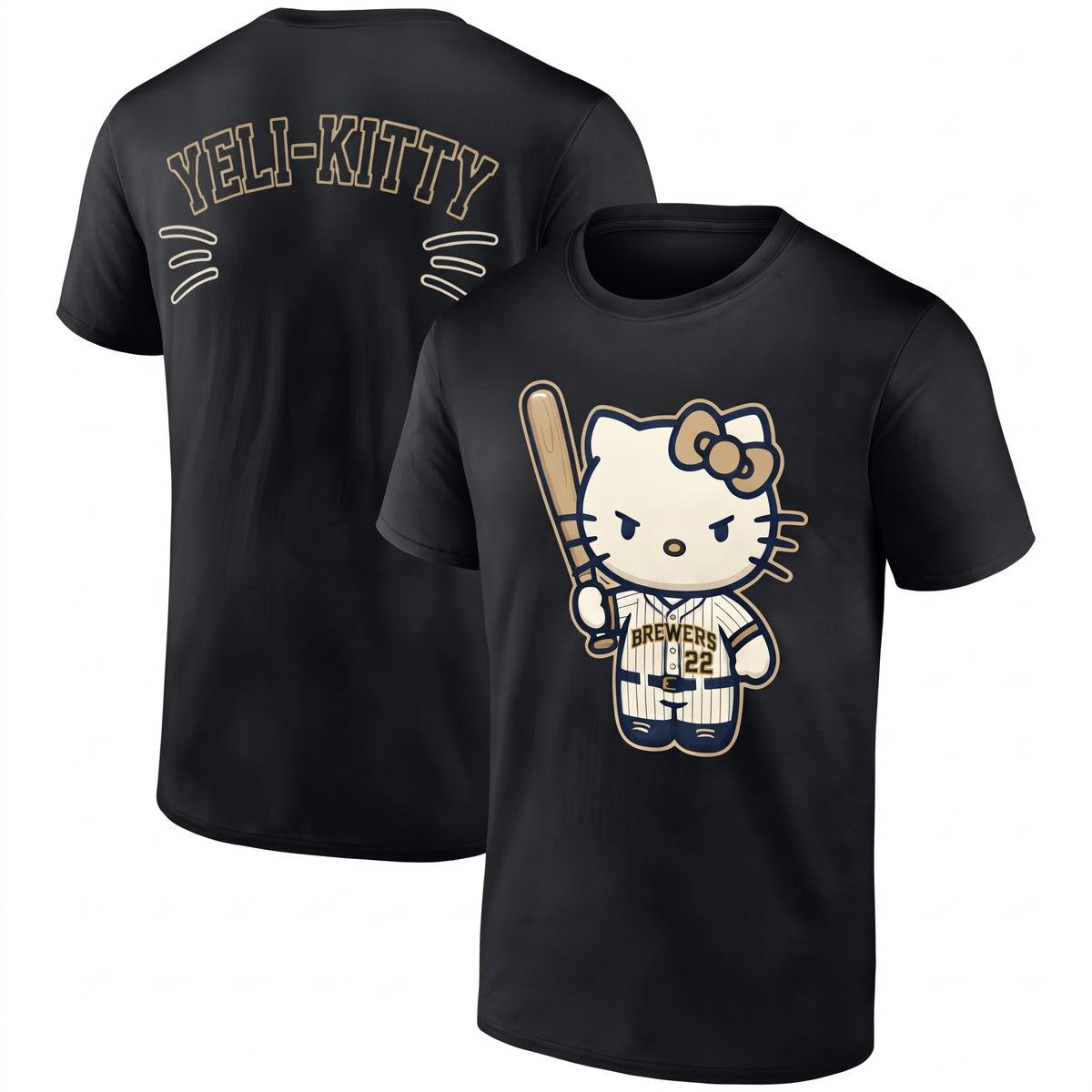 MIL x Meow KT 2026 Collection Two Side T-Shirt - Printed V4