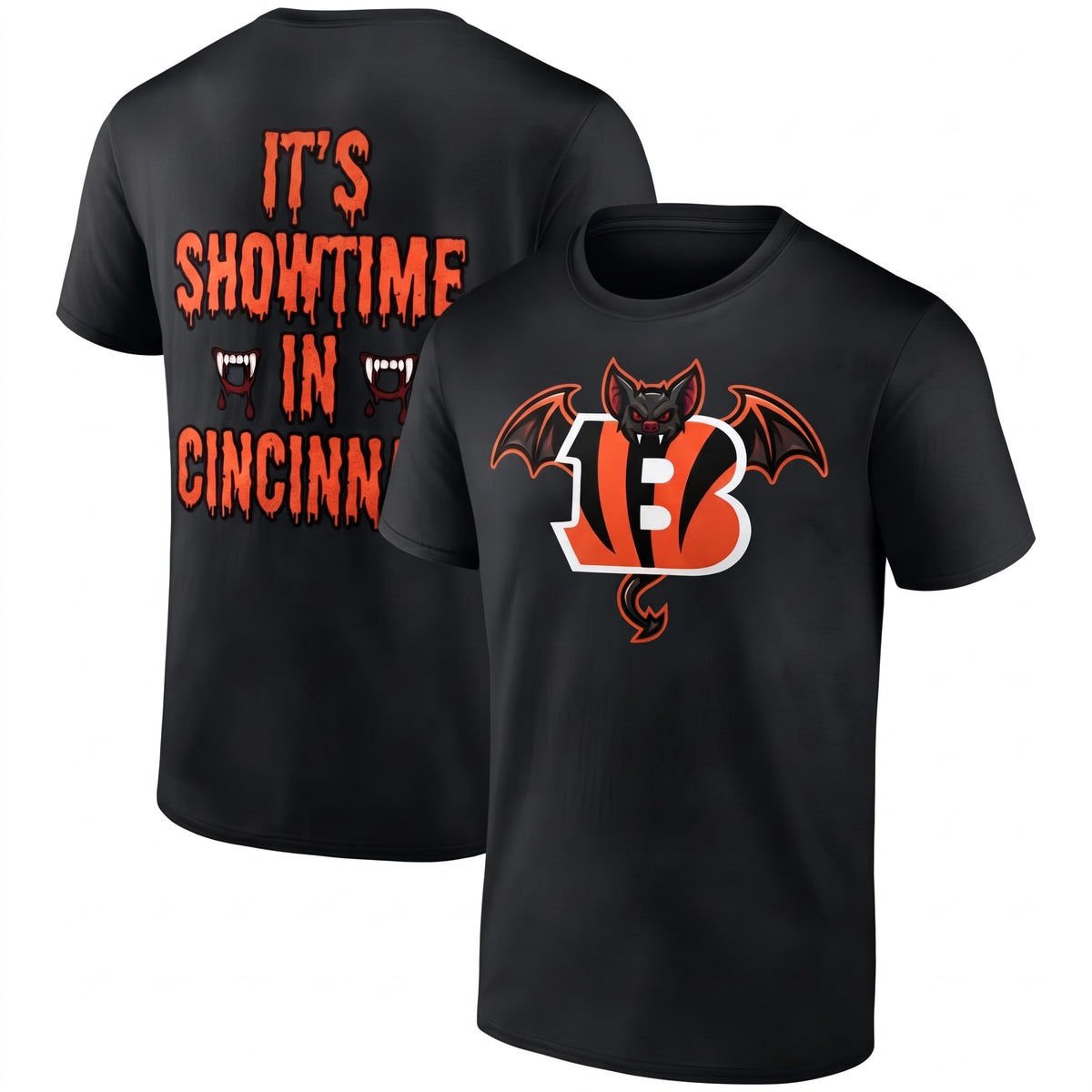 CIN x Halloween 2026 Collection Two Sides T-Shirt - Printed V3