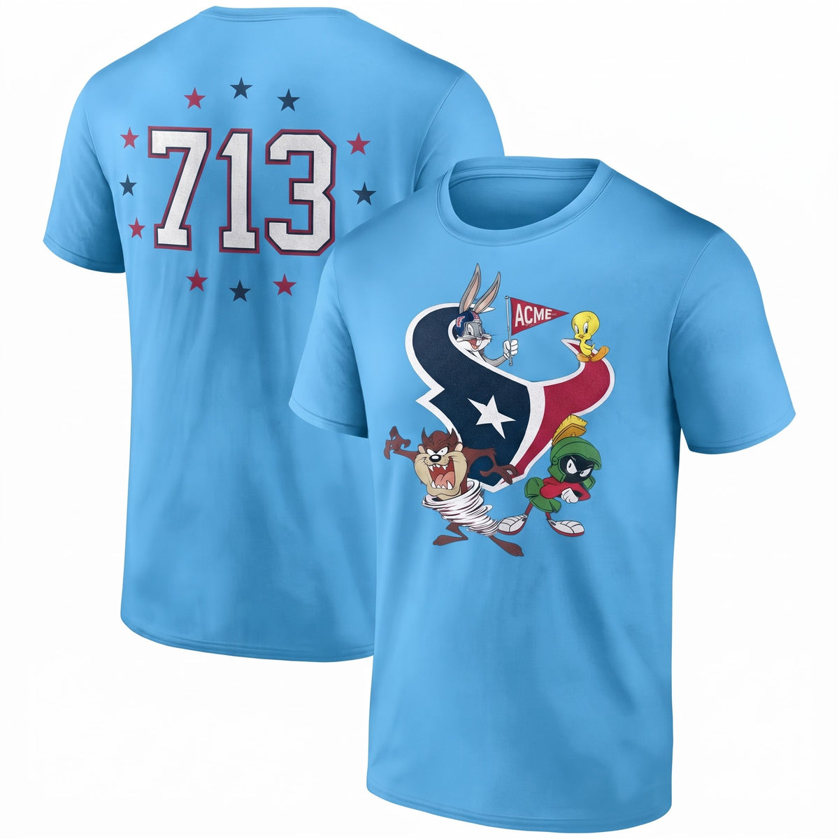 HOU x Looney Toons 2026 Edition Two Sides T-Shirt - Printed V1