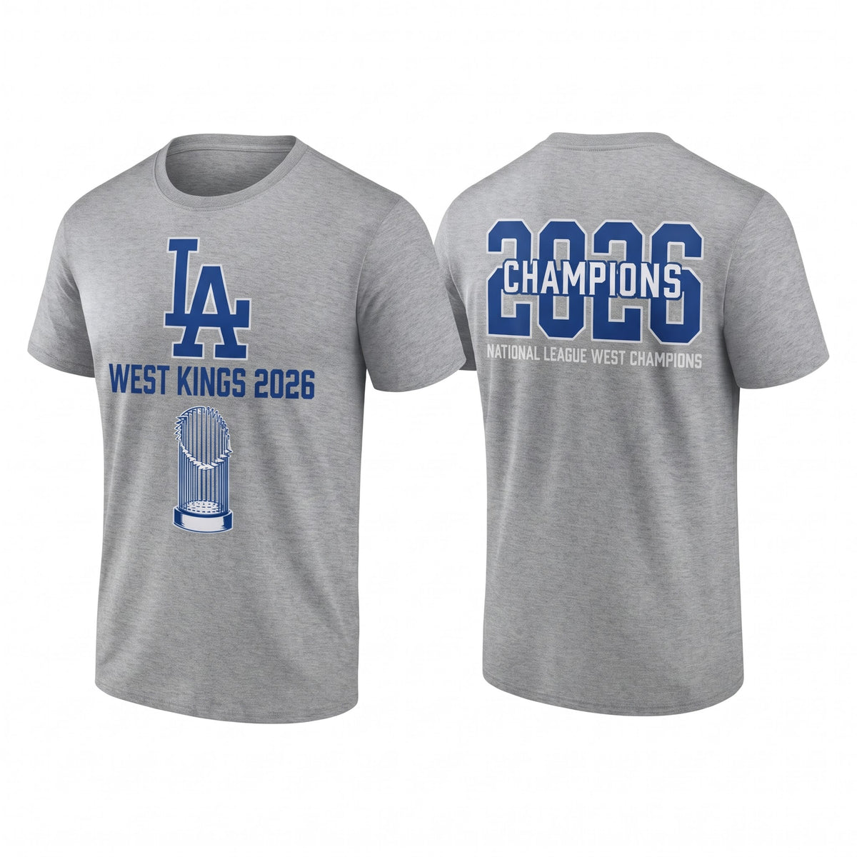 SEA 2026 NL West Champs Two Sides T-Shirt - Printed V1