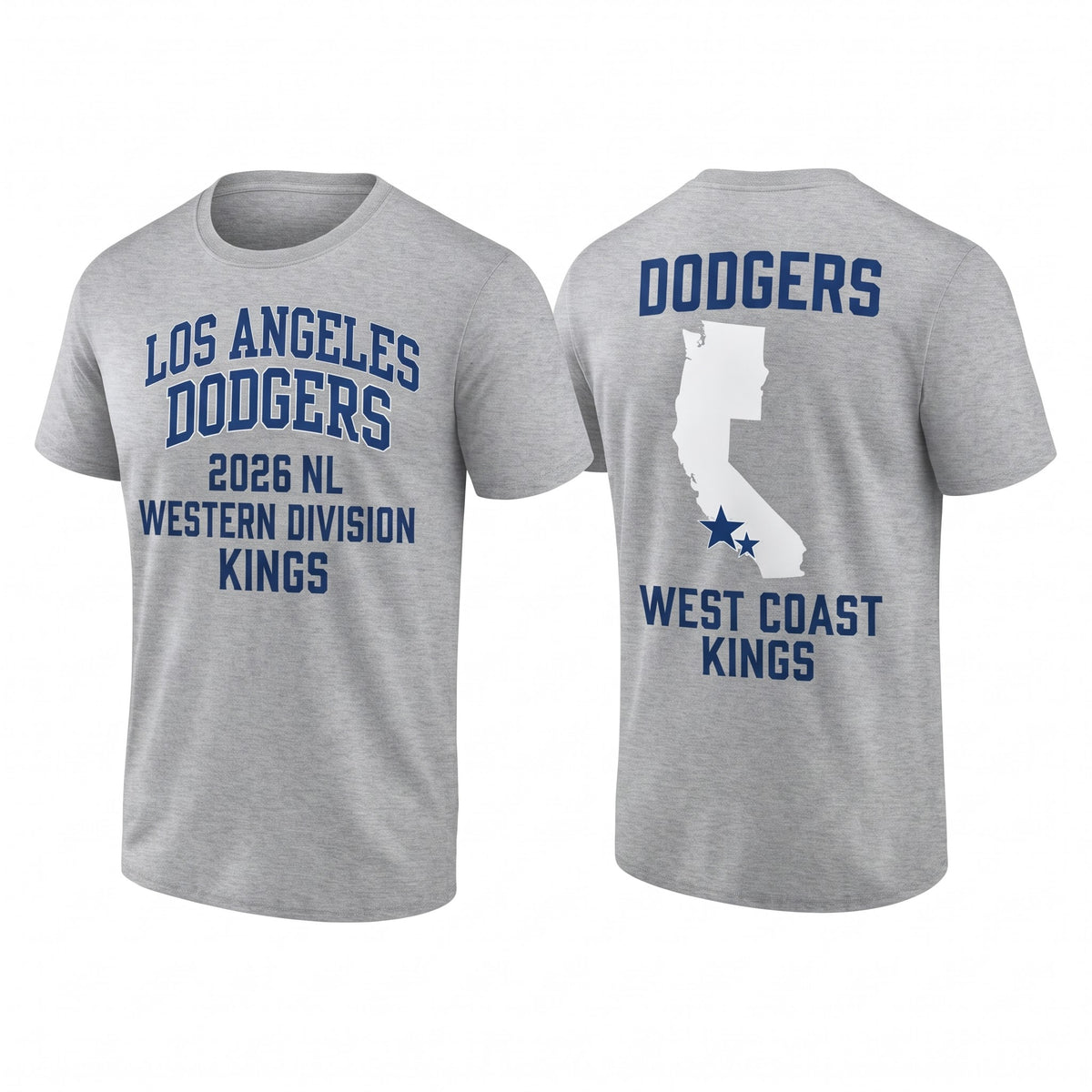 SEA 2026 NL West Champs Two Sides T-Shirt - Printed V2
