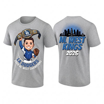 SEA 2026 NL West Champs Two Sides T-Shirt - Printed V3