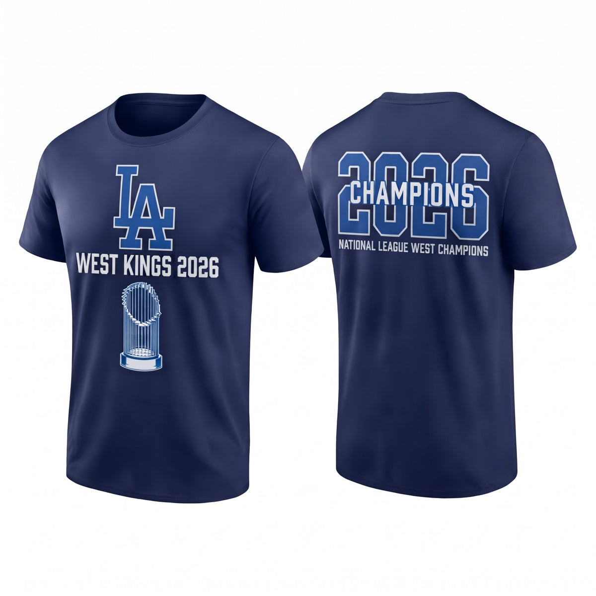SEA 2026 NL West Champs Two Sides T-Shirt - Printed V1