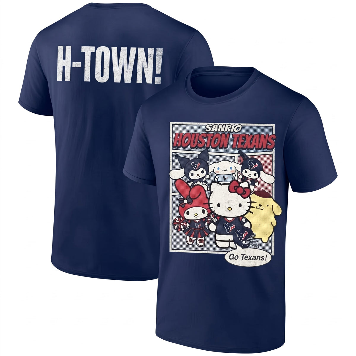 HOU x Meow KT 2026 Edition Two Sides T-Shirt - Printed V1