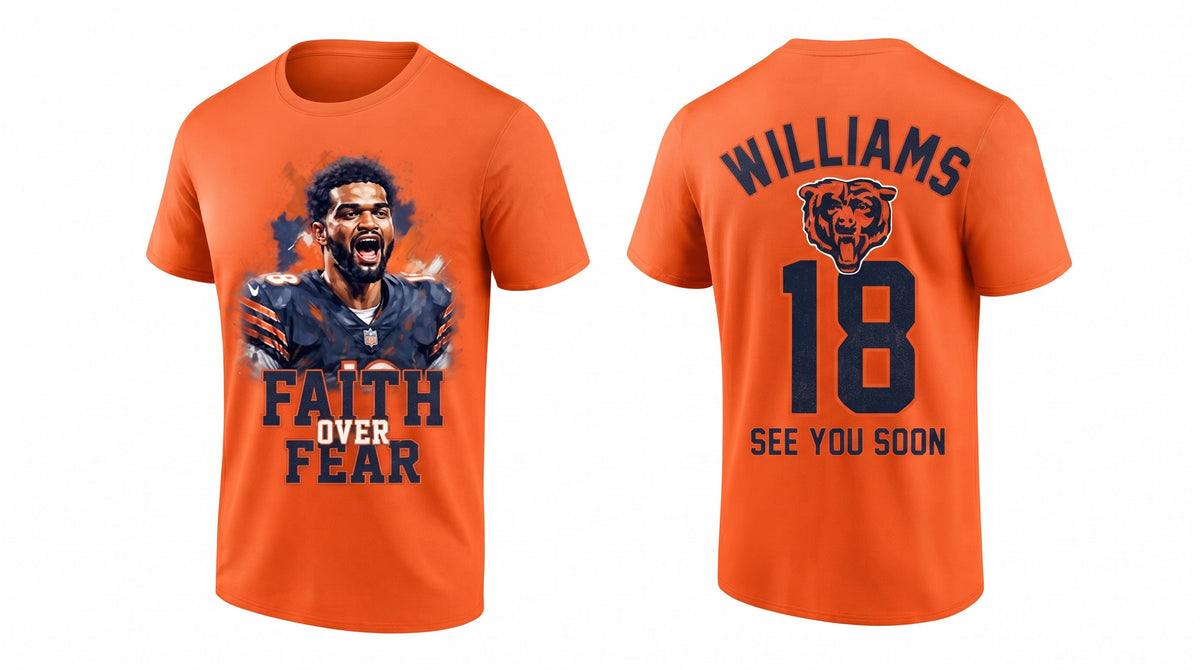 CHI Faith over Fear #18 Caleb Two Sides T-Shirt - Printed