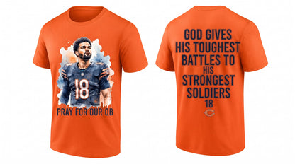 CHI Pray For Caleb Two Sides T-Shirt - Printed