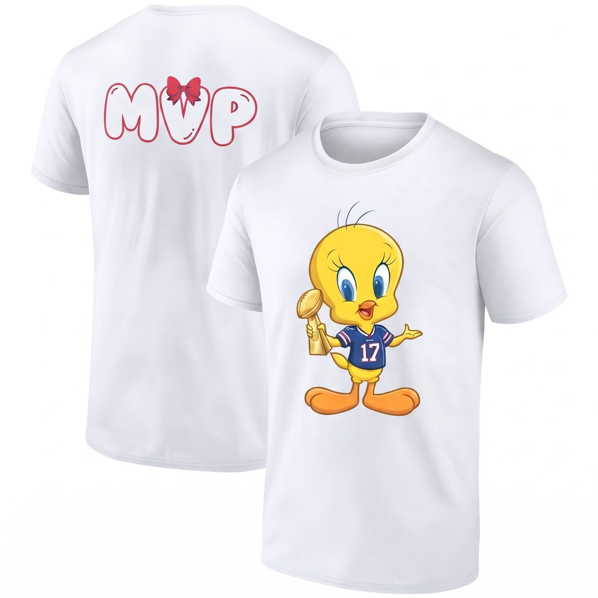 BUF x Looney Toons 2026 Collection Two Sides T-Shirt - Printed V4